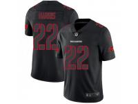 Limited Men's De'Vante Harris Tampa Bay Buccaneers Nike Jersey - Black Impact Vapor Untouchable