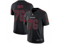 Limited Men's Donovan Smith Tampa Bay Buccaneers Nike Jersey - Black Impact Vapor Untouchable