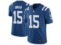 Limited Men's Dontrelle Inman Indianapolis Colts Nike Color Rush Vapor Untouchable Jersey - Royal