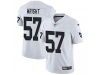 Limited Men's Gabe Wright Oakland Raiders Nike Vapor Untouchable Jersey - White