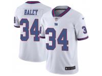 Limited Men's Grant Haley New York Giants Nike Color Rush Jersey - White