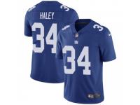Limited Men's Grant Haley New York Giants Nike Team Color Vapor Untouchable Jersey - Royal