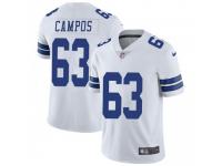Limited Men's Jake Campos Dallas Cowboys Nike Vapor Untouchable Jersey - White