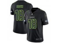 Limited Men's Jaron Brown Seattle Seahawks Nike Jersey - Black Impact Vapor Untouchable