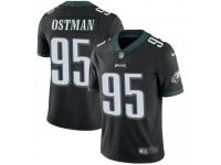 Limited Men's Joe Ostman Philadelphia Eagles Nike Alternate Vapor Untouchable Jersey - Black