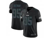 Limited Men's Joe Ostman Philadelphia Eagles Nike Jersey - Black Impact Vapor Untouchable