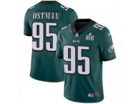 Limited Men's Joe Ostman Philadelphia Eagles Nike Midnight Team Color Super Bowl LII Vapor Untouchable Jersey - Green