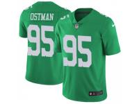 Limited Men's Joe Ostman Philadelphia Eagles Nike Vapor Untouchable Jersey - Green