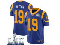 Limited Men's JoJo Natson Los Angeles Rams Nike Alternate Super Bowl LIII Bound Vapor Untouchable Jersey - Royal