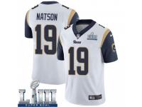 Limited Men's JoJo Natson Los Angeles Rams Nike Super Bowl LIII Bound Vapor Untouchable Jersey - White