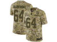 Limited Men's Mark Glowinski Indianapolis Colts Nike 2018 Salute to Service Jersey - Camo