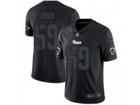 Limited Men's Micah Kiser Los Angeles Rams Nike Jersey - Black Impact Vapor Untouchable