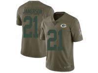 Limited Men's Natrell Jamerson Green Bay Packers Nike 2017 Salute to Service Jersey - Green