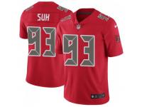 Limited Men's Ndamukong Suh Tampa Bay Buccaneers Nike Color Rush Jersey - Red