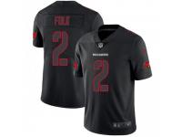 Limited Men's Nick Folk Tampa Bay Buccaneers Nike Jersey - Black Impact Vapor Untouchable