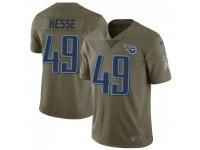 Limited Men's Parker Hesse Tennessee Titans Nike 2017 Salute to Service Jersey - Green