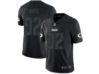 Limited Men's Reggie White Green Bay Packers Nike Jersey - Black Impact Vapor Untouchable