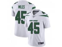 Limited Men's Rontez Miles New York Jets Nike Vapor Jersey - Spotlight White