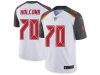 Limited Men's Ruben Holcomb Tampa Bay Buccaneers Nike Vapor Untouchable Jersey - White