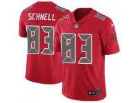 Limited Men's Spencer Schnell Tampa Bay Buccaneers Nike Color Rush Jersey - Red