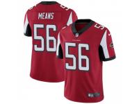 Limited Men's Steven Means Atlanta Falcons Nike Team Color Vapor Untouchable Jersey - Red