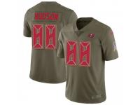 Limited Men's Tanner Hudson Tampa Bay Buccaneers Nike 2017 Salute to Service Jersey - Green