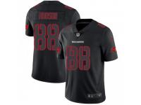 Limited Men's Tanner Hudson Tampa Bay Buccaneers Nike Jersey - Black Impact Vapor Untouchable