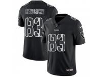 Limited Men's Ted Hendricks Oakland Raiders Nike Jersey - Black Impact Vapor Untouchable