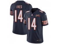 Limited Men's Thomas Ives Chicago Bears Nike 100th Season Jersey - Navy