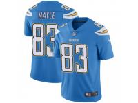 Limited Men's Vince Mayle Los Angeles Chargers Nike Powder Vapor Untouchable Alternate Jersey - Blue