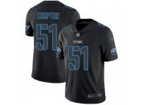 Limited Men's Will Compton Tennessee Titans Nike Jersey - Black Impact Vapor Untouchable
