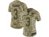 Limited Women's Alex Tanney New York Giants Nike 2018 Salute to Service Jersey - Camo
