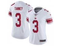 Limited Women's Alex Tanney New York Giants Nike Vapor Untouchable Jersey - White