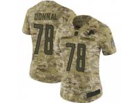 Limited Women's Andrew Donnal Detroit Lions Nike 2018 Salute to Service Jersey - Camo