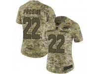 Limited Women's C.J. Prosise Seattle Seahawks Nike 2018 Salute to Service Jersey - Camo