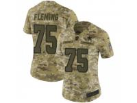 Limited Women's Cameron Fleming Dallas Cowboys Nike 2018 Salute to Service Jersey - Camo
