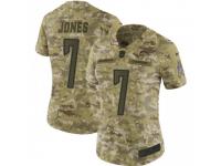 Limited Women's Cardale Jones Los Angeles Chargers Nike 2018 Salute to Service Jersey - Camo