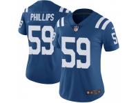 Limited Women's Carroll Phillips Indianapolis Colts Nike Color Rush Vapor Untouchable Jersey - Royal