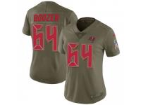 Limited Women's Cole Boozer Tampa Bay Buccaneers Nike 2017 Salute to Service Jersey - Green