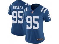 Limited Women's Dadi Nicolas Indianapolis Colts Nike Color Rush Vapor Untouchable Jersey - Royal