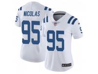 Limited Women's Dadi Nicolas Indianapolis Colts Nike Vapor Untouchable Jersey - White