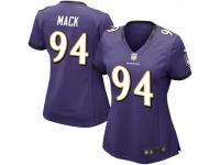 Limited Women's Daylon Mack Baltimore Ravens Nike Team Color Vapor Untouchable Jersey - Purple