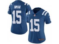 Limited Women's Dontrelle Inman Indianapolis Colts Nike Team Color Vapor Untouchable Jersey - Royal