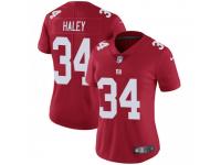 Limited Women's Grant Haley New York Giants Nike Alternate Vapor Untouchable Jersey - Red