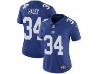 Limited Women's Grant Haley New York Giants Nike Team Color Vapor Untouchable Jersey - Royal