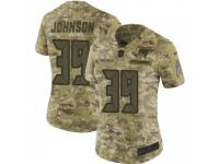 Limited Women's Isaiah Johnson Tampa Bay Buccaneers Nike 2018 Salute to Service Jersey - Camo