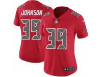 Limited Women's Isaiah Johnson Tampa Bay Buccaneers Nike Color Rush Jersey - Red