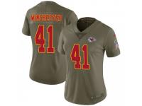 Limited Women's James Winchester Kansas City Chiefs Nike 2017 Salute to Service Jersey - Green