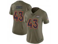 Limited Women's Joe Jones Denver Broncos Nike 2017 Salute to Service Jersey - Green