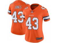 Limited Women's Joe Jones Denver Broncos Nike Color Rush Vapor Untouchable Jersey - Orange